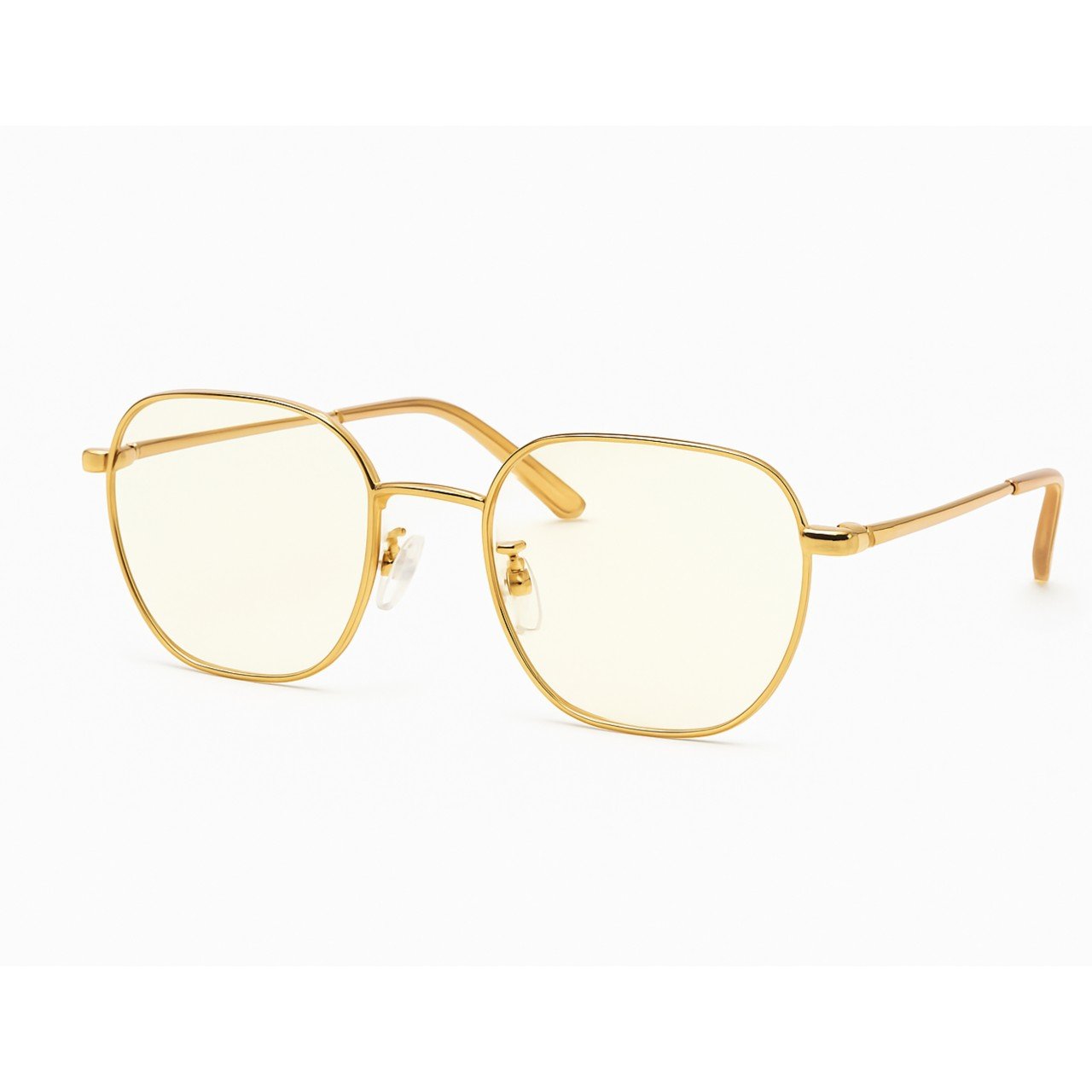 Unisex Eyewear Gold-Toned Full Rim Square Frames - Image 2