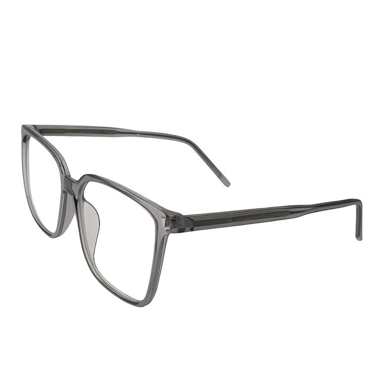 Framevisions Rectangle Grey Glasses for Men and Women - Image 3